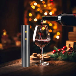 Automatic Electric Wine Bottle Opener With Foil Cutter