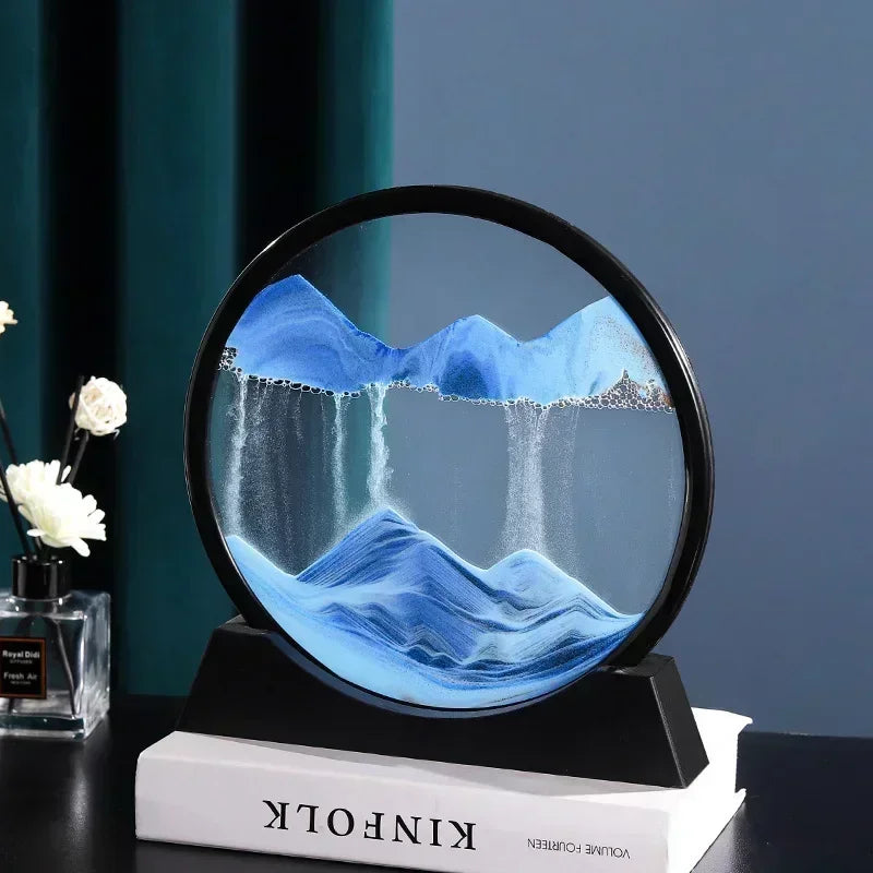 3D Moving Sand Art  Home Decor