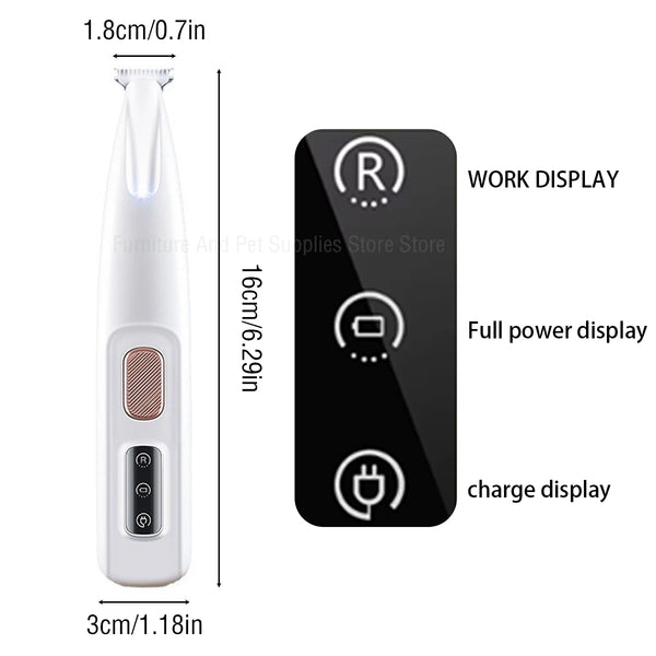 Trimmer with LED Light-Pet Gadget