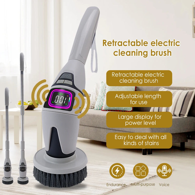 Multifunctional Electric Cleaning Brush