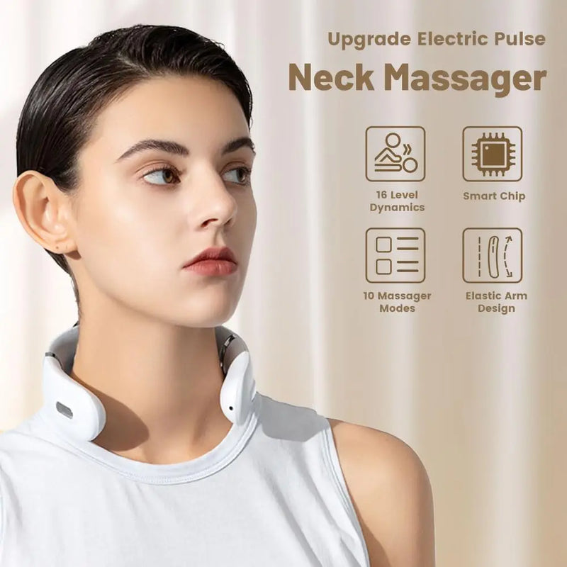 Portable Electric Neck Massager for Pain Relief-Health Gadget