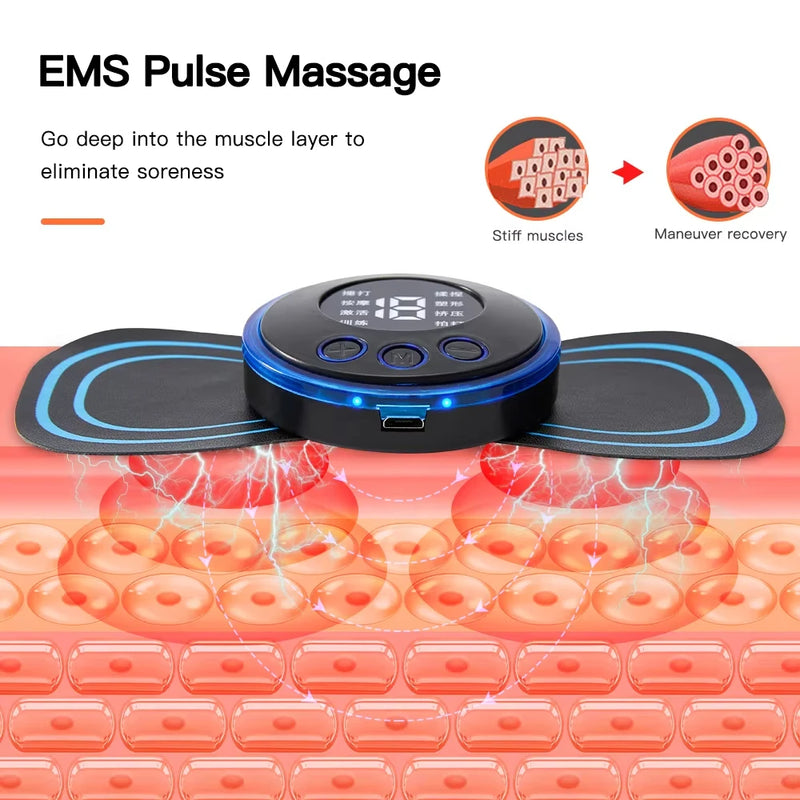 Remote Controlled Massage Patches Pads -Health Gadgets